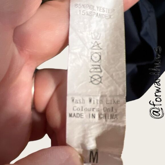 Navy All-Court Tennis Dress – UNBRANDED - ND Fighting Irish Logo - Size Medium - Picture 9 of 10